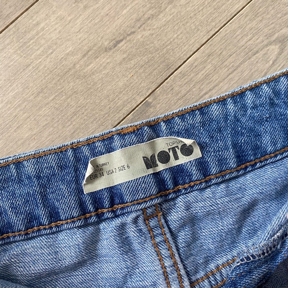 Topshop Denim Skirt - Picture 2 of 2